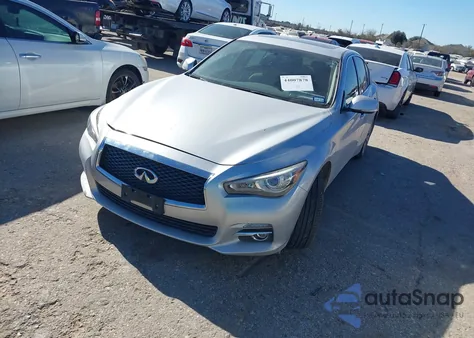 2017 Infiniti Q50 3.0T Premium из США, поврежденный, VIN JN1EV7AP8HM741161